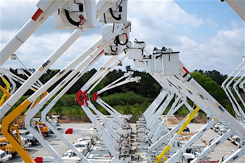 Used Electric Utility Bucket Trucks For Sale